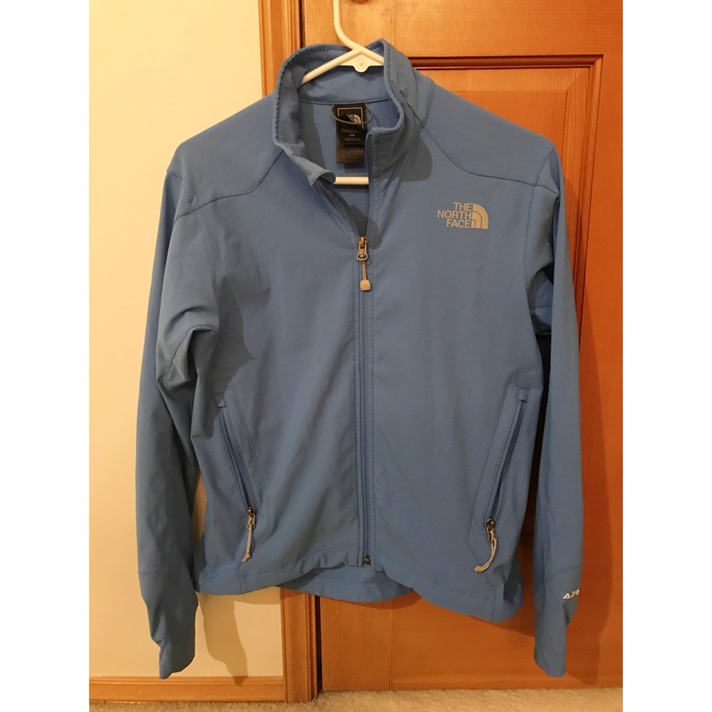 Light Blue Northface Jacket